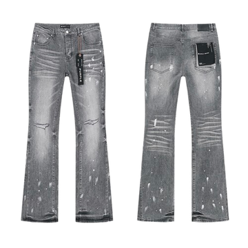 Purple Fleard Jeans